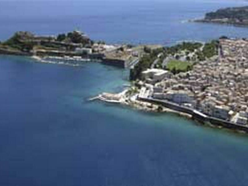 View of The Town of Corfu